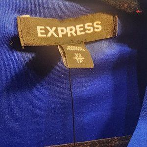 Brand New, Blue Express Dress, XS, With tags